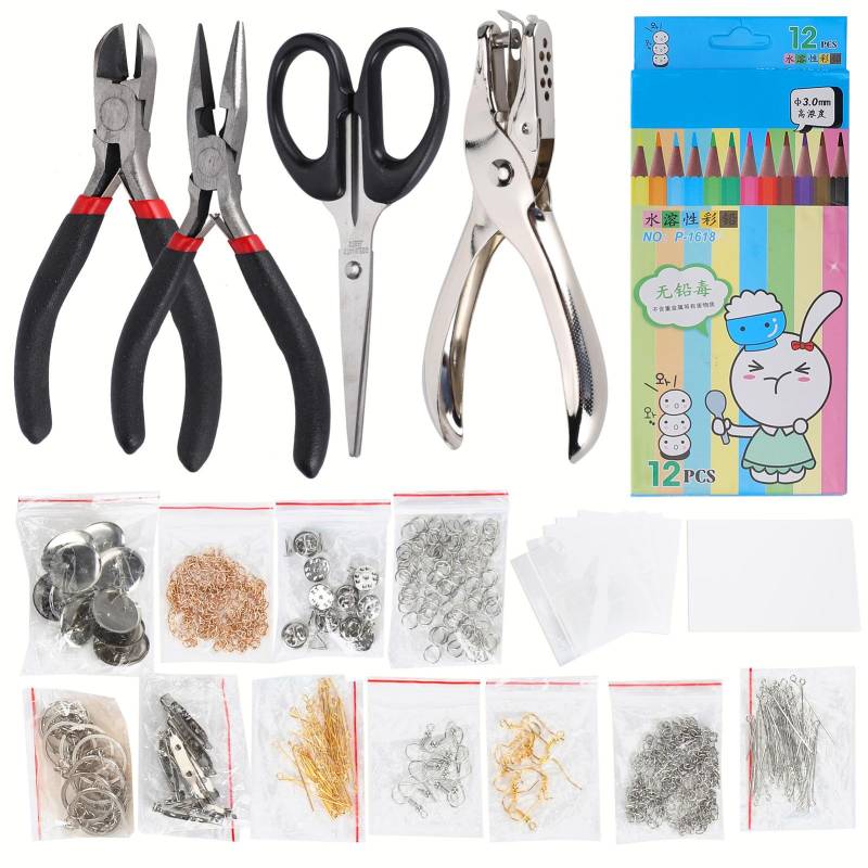 Schrumpffolien-Set Heißschrumpffolie Handbemalt DIY Buntstift für Kinder Schlüsselanhänger Schrumpffolien-Set Heißschrumpffolie Handbemalt DIY Buntstift für Kinder Schlüsselanhänger von Joom DACH