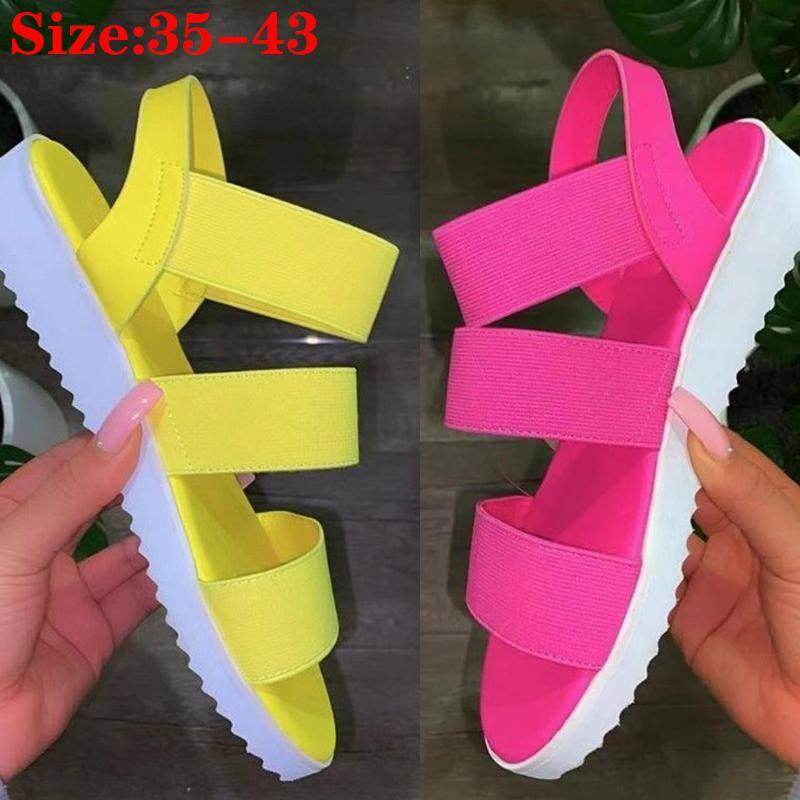 Schuhe 2022 Neue Frauen Sandalen Sexy Wanderschuhe Casual Frauen Schuh Slip Auf Damen Schuhe Slipper Schuhe Weibliche 38 rosa von Joom DACH