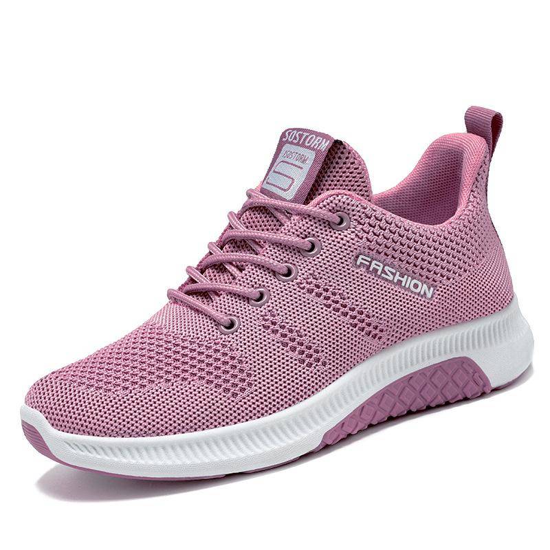 Schuhe Damen Frühling und Herbst Neuer Stil Damenschuhe Atmungsaktive Laufschuhe Lässige Sportschuhe Damen 36 von Joom DACH