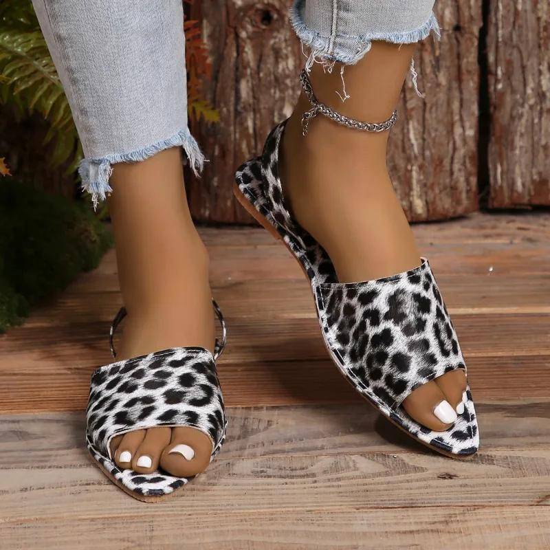 Schuhe Damen Hohe Qualität Slipper Damen Sandalen Übergröße Lässige Sandalen Damen Spitz Zehen Flach mit Outdoor Schuhe Weiblich 43 weiße grau von Joom DACH
