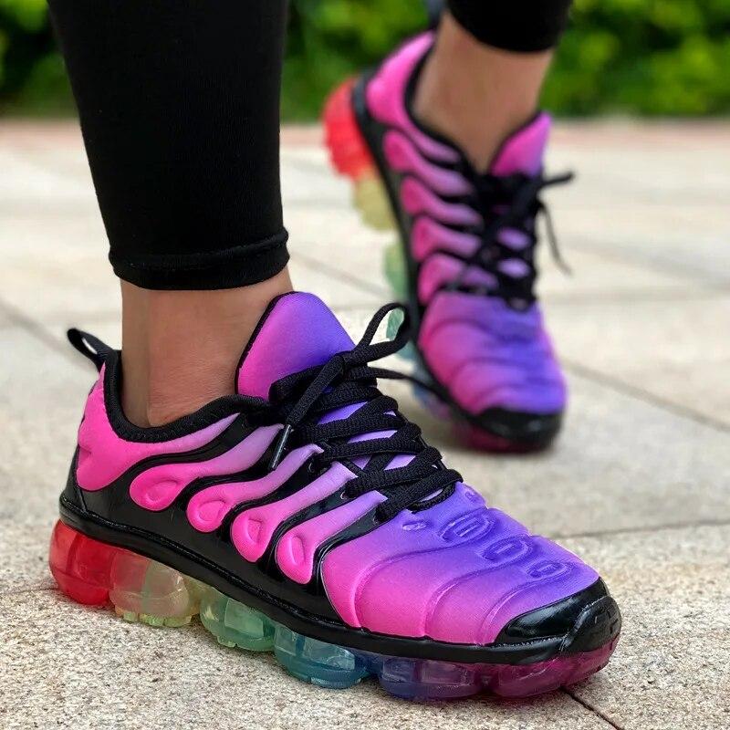 Schuhe Frauen Turnschuhe Mode Regenbogen Farbe Plattform Schuhe Casual Wanderschuhe Bequeme Outdoor Damen Vulkanisierte Schuhe 35 Schuhe Frauen Turnschuhe Mode Regenbogen Farbe Plattform Schuhe Casual Wanderschuhe Bequeme Outdoor Damen Vulkanisierte Schuhe 35 von Joom DACH