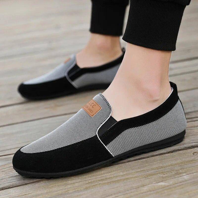 Schuhe Herren Loafer Driving Fashion Bootsschuhe Mann Canvas Mokassins Herrenschuhe Herren Bequeme Drive Herren Freizeitschuhe 45 von Joom DACH