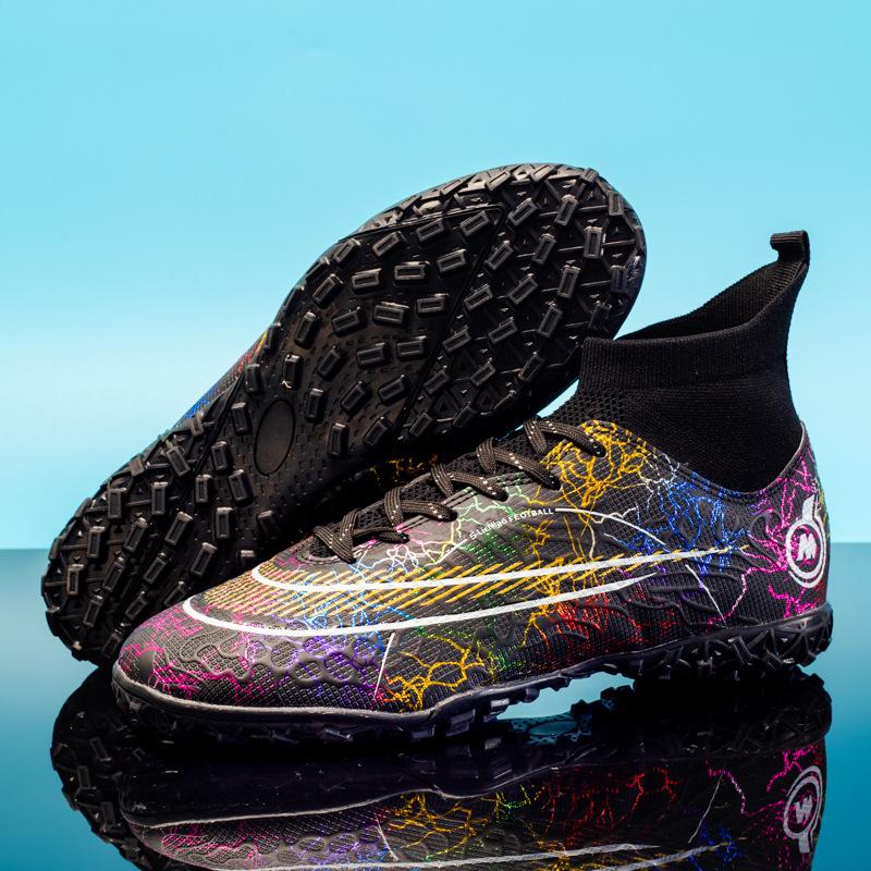 Schuhe Neue High-Top-Fußballschuhe TF gebrochene Nägel Indoor- und Outdoor-Rasen Jugendstudentensport-Trainingsschuhe Männer 40 Schuhe Neue High-Top-Fußballschuhe TF gebrochene Nägel Indoor- und Outdoor-Rasen Jugendstudentensport-Trainingsschuhe Männer 40 von Joom DACH