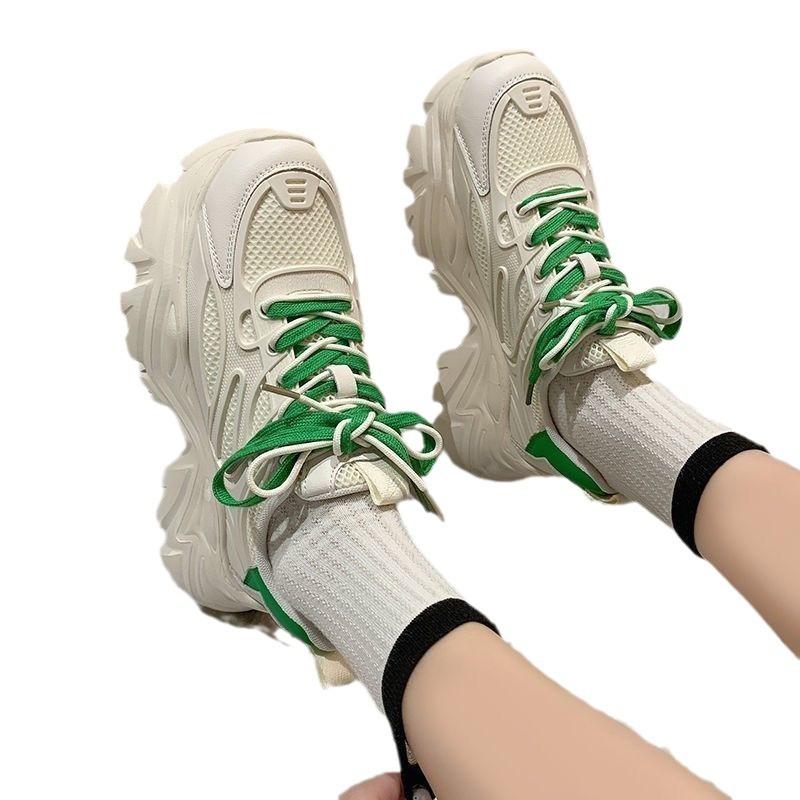 Schuhe für Frauen Ins All-Match Pendler Plattform Papa Schuhe Frauen Frühling und Sommer Neue Casual Schuhe Kinder 40 von Joom DACH