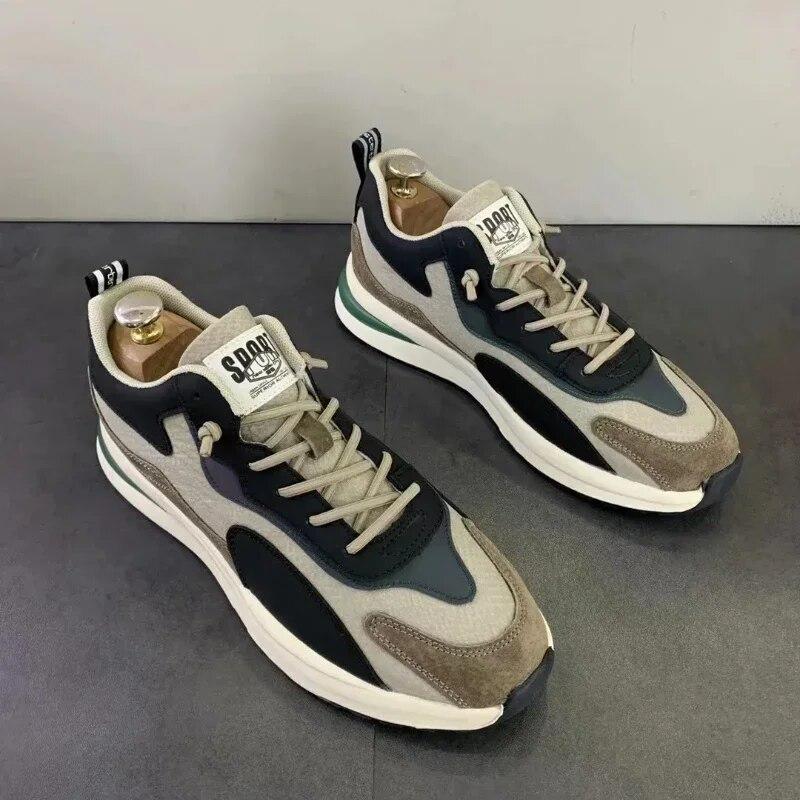 Schuhe für Herren, Laufschuhe, Freizeitschuhe für Herren, vielseitige Turnschuhe, weiche Unterseite, trendige Herrenschuhe, verschleißfeste vulkanisierte Herrenschuhe, Tennisschuhe 39 von Joom DACH