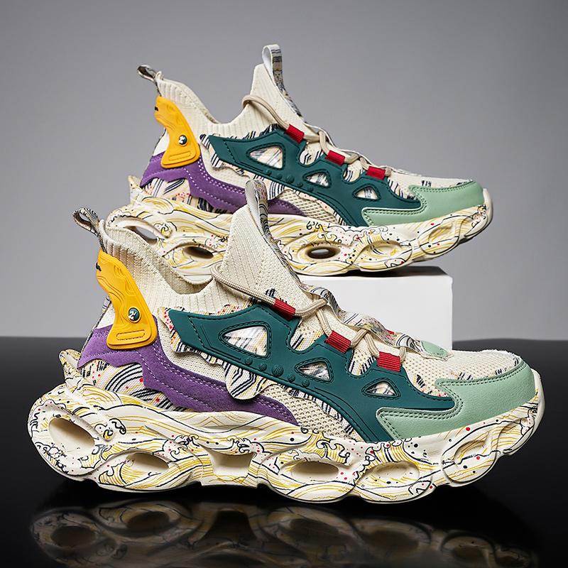 Schuhe männer Turnschuhe Männlichen lässig Herren Schuhe tenis Luxus schuhe Trainer Rennen Atmungsaktive Schuhe mode müßiggänger laufschuhe für männer 46 von Joom DACH