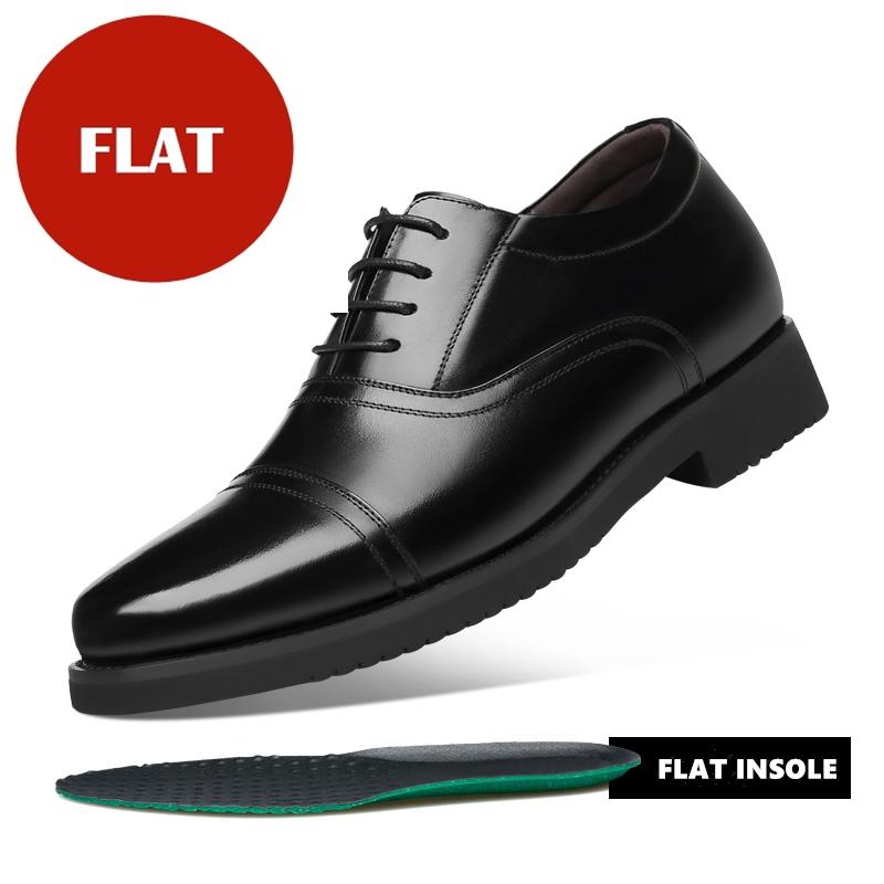 Schuhe mit Erhöhung für Herren, Abendschuhe mit 3/6/8 cm, Herrenschuhe, formelle Schuhe, klassische Business-Schuhe, Luxus-Oxfords für Herren, Anzugschuhe 43 von Joom DACH