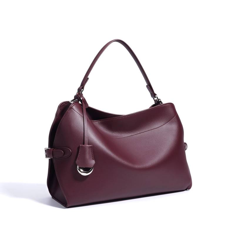 Schultertasche mit großem Fassungsvermögen Nischendesign Einfache Umhängetasche Damen High Sense Vielseitige Pendlerhandtasche von Joom DACH