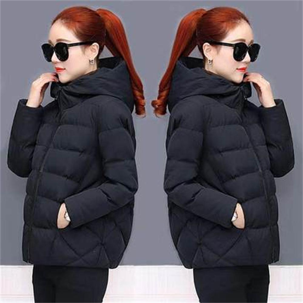 Schwarze Mode Puffer Mäntel Winter Kapuzen Baumwolle Mantel Lose Jacken Frauen Kurze Unten Baumwolle Jacke Casual Weibliche Outwear XXXXXL schwarz Schwarze Mode Puffer Mäntel Winter Kapuzen Baumwolle Mantel Lose Jacken Frauen Kurze Unten Baumwolle Jacke Casual Weibliche Outwear XXXXXL schwarz von Joom DACH