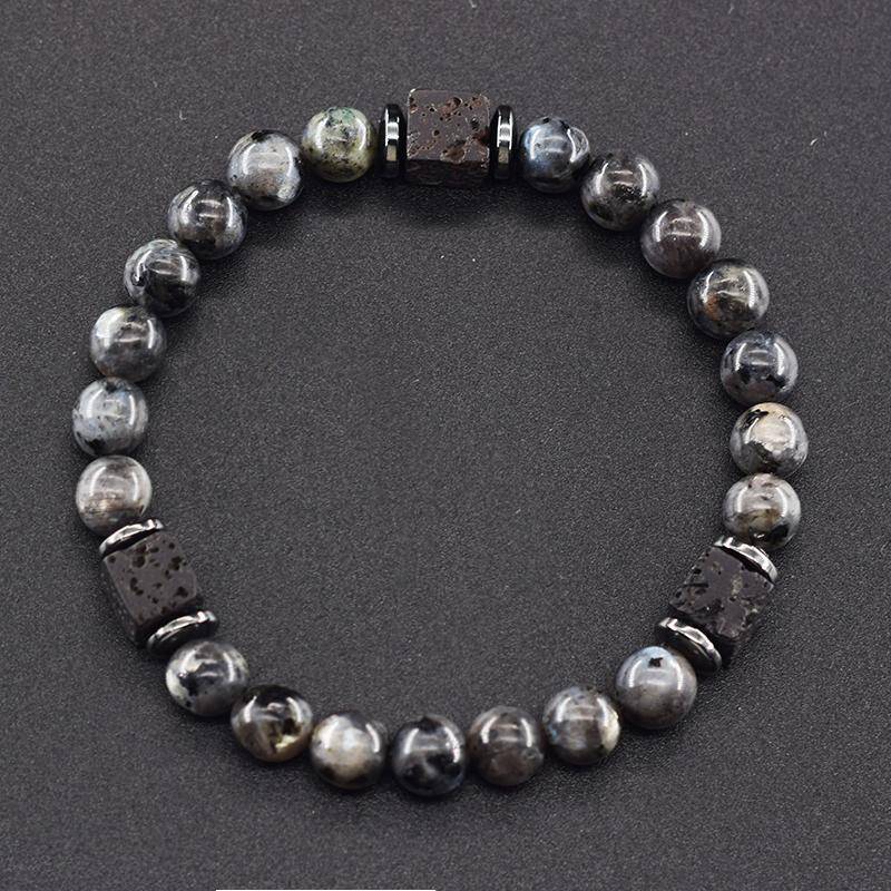 Schwarze Turmalin-Armbänder, Schutz für Männer, Kristall-Armbänder, Chip-Perlen, Chakra, natürliche Edelstein-Armbänder von Joom DACH