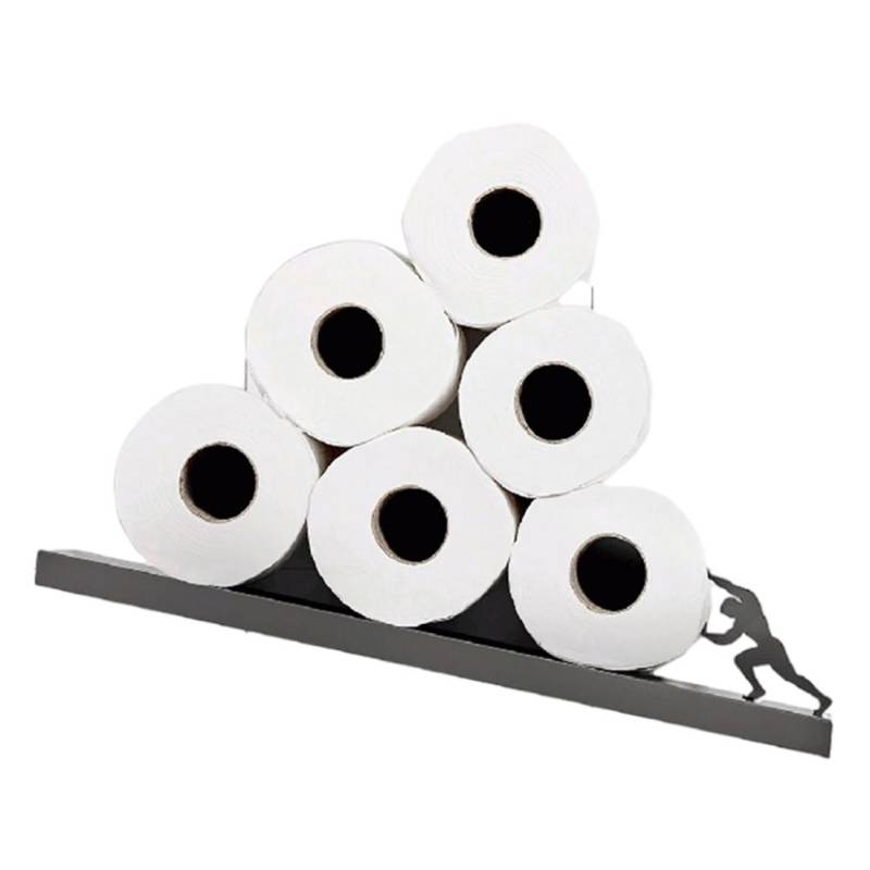Schweberegal Toilettenpapierhalter Modern Wandmontage Organizer für Rollen Taschentücher Valentinstag von Joom DACH