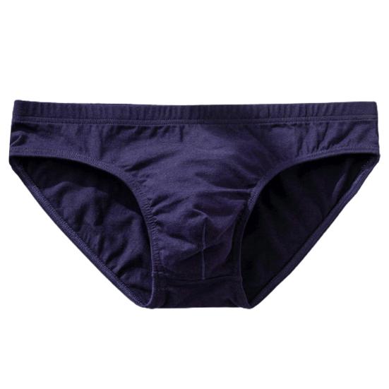 Schweißabsorbierende, ultraleichte Herren-Slips, stilvolle Herren-Unterhosen in Übergröße XL königsblau von Joom DACH