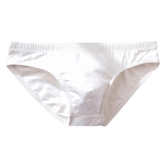 Schweißabsorbierende, ultraleichte Herren-Slips, stilvolle Herren-Unterhosen in Übergröße XL weiß von Joom DACH