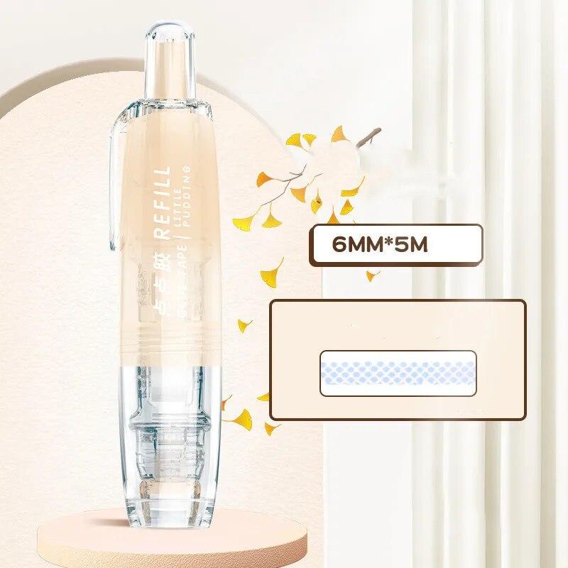 Scrapbook-Kleber, Einfachheit, Korrekturband, Stil, Mini-Kleber, tragbar, löschbarer Kleber, nicht klebrig, Notizblock, Studnet-Zubehör von Joom DACH