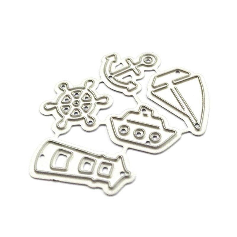 Segeln Leuchtturm Metall Stanzformen Schablone Scrapbooking DIY Album Stempel Papier Karte Prägung von Joom DACH