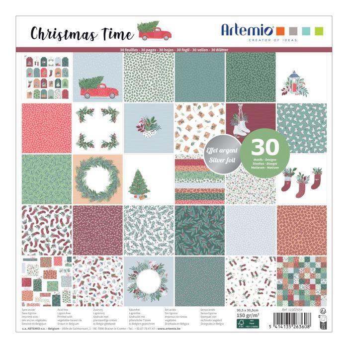 Seidenpapier - ARTEMIO - Weihnachtszeit - 30,5 x 30,5 cm - 150 g/m² - Umweltfreundlich und edel Seidenpapier - ARTEMIO - Weihnachtszeit - 30,5 x 30,5 cm - 150 g/m² - Umweltfreundlich und edel von Joom DACH