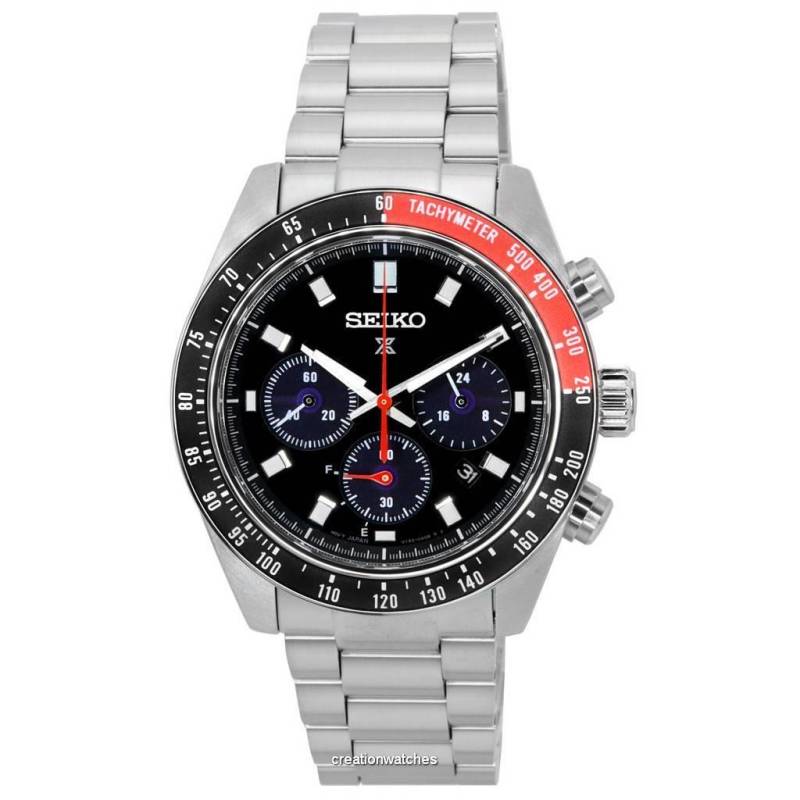 Seiko Prospex Speedtimer Go Large Solar Chronograph Black Dial SSC915 SSC915P1 SSC915P 100M Herrenuhr schwarz von Joom DACH