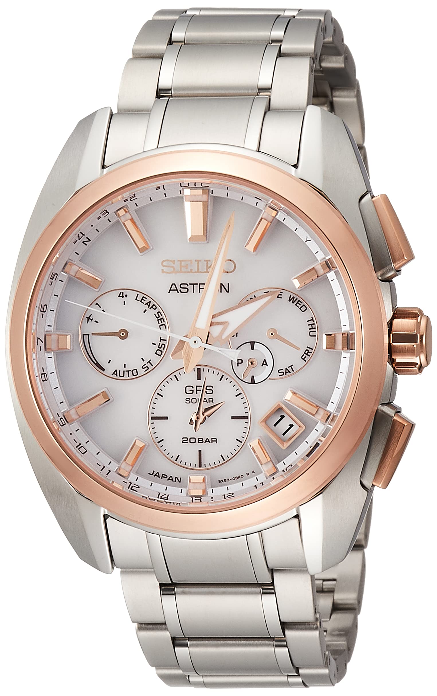 [Seiko Uhr] Uhr Astron Global Line Sport 5X Titanium Regular SBXC104 Herren Silber von Joom DACH