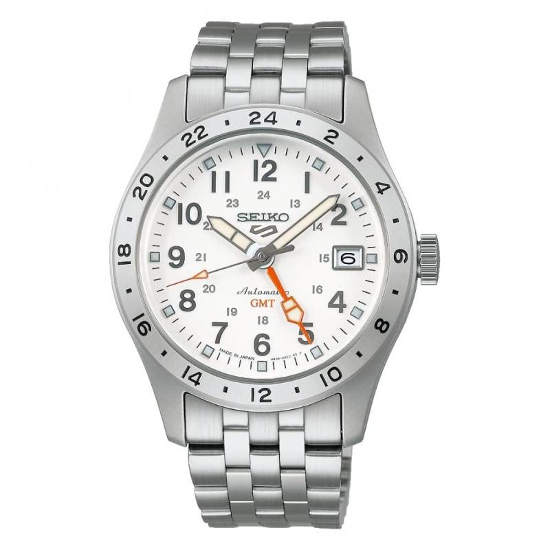 [Seiko Uhr] Uhr Five Sports 5 Sports Field GMT  Sports style  SBSC009 Herren Silber von Joom DACH