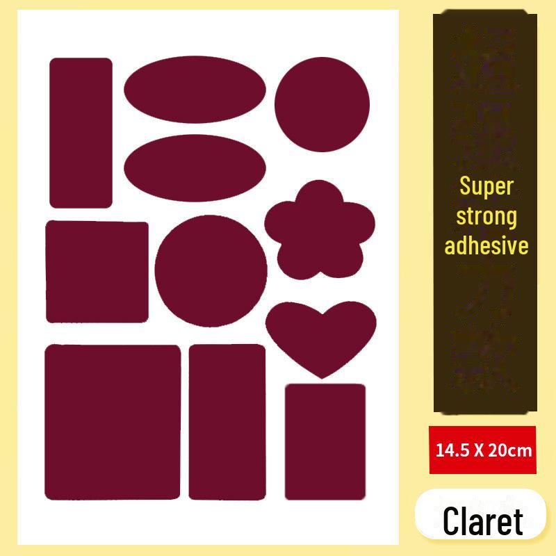Selbstklebende Flicken für Daunenjacken für Damen und Herren: Nahtlose High-End-Reparatur von Löchern in der Kleidung. pattern bordeaux von Joom DACH