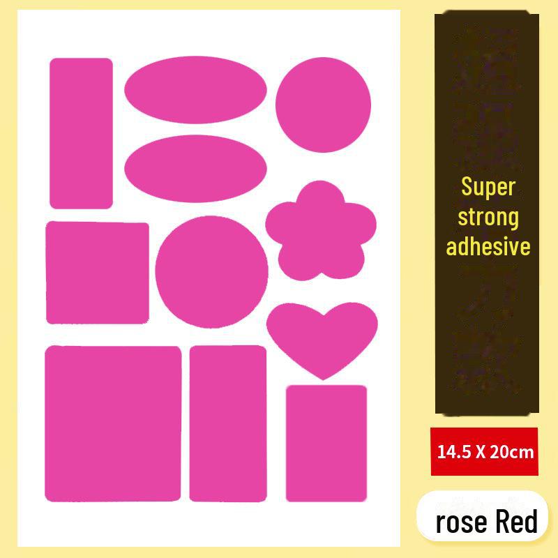 Selbstklebende Flicken für Daunenjacken für Damen und Herren: Nahtlose High-End-Reparatur von Löchern in der Kleidung. pattern rose rot von Joom DACH