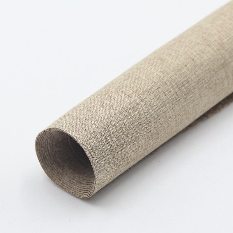 Selbstklebende Leinenstofftapete Abnehmbarer Hanfstoff zur Dekoration DIY Vintage Buchleinen Hintergrund Klebriger Jute für Basteln & Fotoautomat 0.5*1.45m von Joom DACH