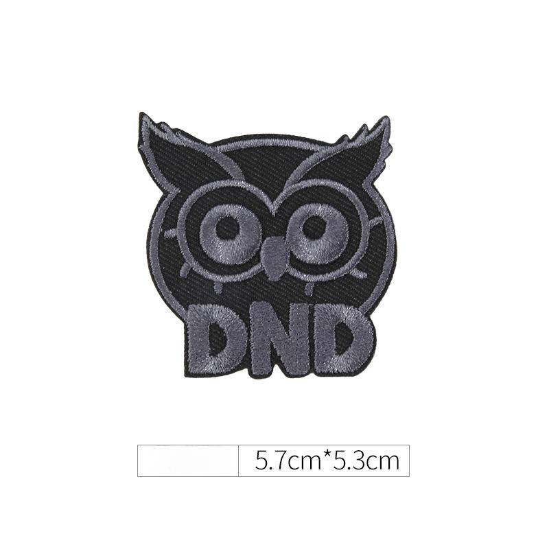 Selbstklebender Kleiderflicken-Aufkleber Nahtlose Daunenjacken für Damen und Herren mit Löchern und nahtlose Reparaturstickerei Hochwertiger nahtloser Stoffaufkleber Owl von Joom DACH