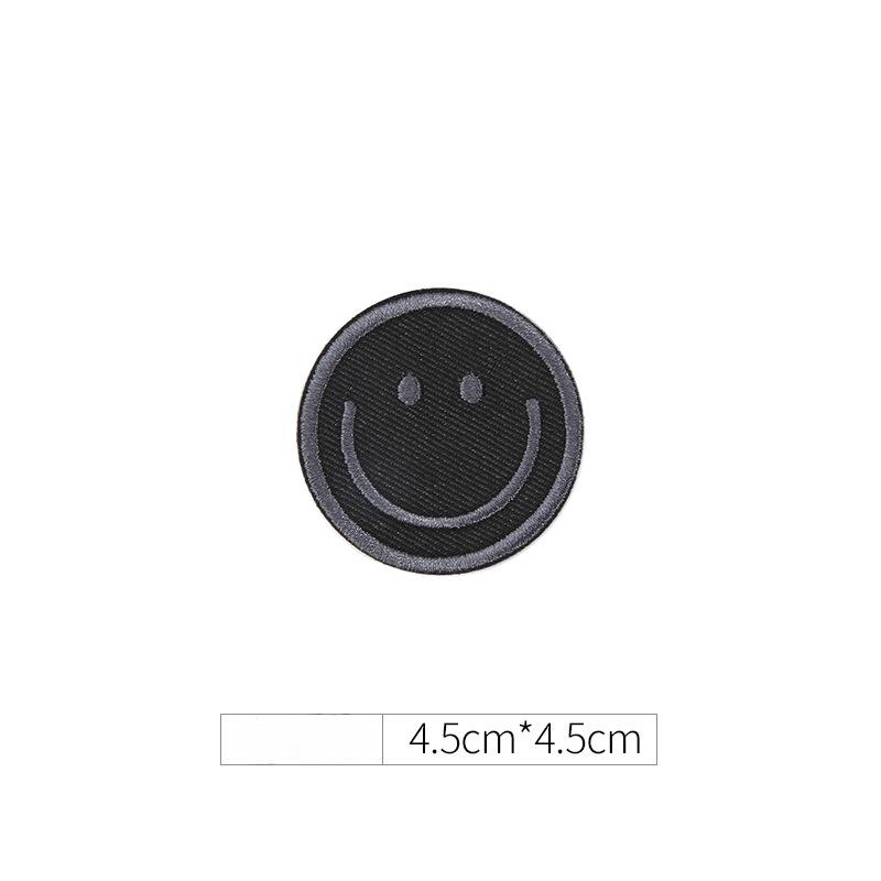 Selbstklebender Kleiderflicken-Aufkleber Nahtlose Daunenjacken für Damen und Herren mit Löchern und nahtlose Reparaturstickerei Hochwertiger nahtloser Stoffaufkleber Smiley von Joom DACH