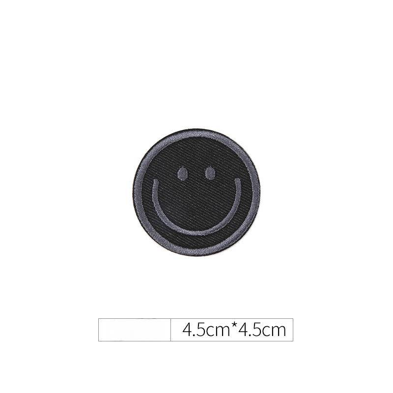 Selbstklebender Kleiderflicken-Aufkleber Nahtlose Daunenjacken für Damen und Herren mit Löchern und nahtlose Reparaturstickerei Hochwertiger nahtloser Stoffaufkleber Smiley von Joom DACH