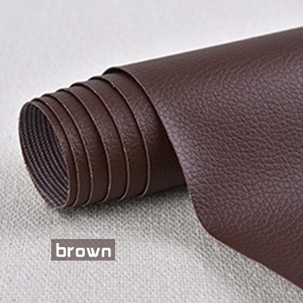 Selbstklebender Leder-Reparatur-Aufkleber für Autositz, Sofa, Zuhause, Leder-Reparatur, Farbreparatur-Patch, Leder-Zubehör 10cm*20cm von Joom DACH