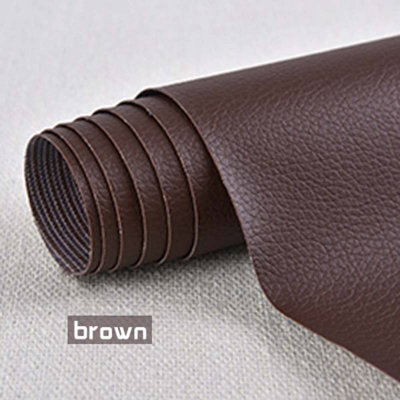 Selbstklebender Leder-Reparatur-Aufkleber für Autositz, Sofa, Zuhause, Leder-Reparatur, Farbreparatur-Patch, Leder-Zubehör 10cm*20cm von Joom DACH