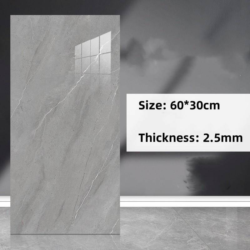 Selbstklebender Marmor-Muster-Fliesen-Aufkleber, Wanddekoration, Toilette, wasserdichte Aluminium-Kunststoff-Platte 10pcs von Joom DACH