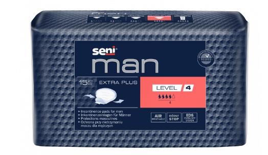 Seni Man Extra Plus Anatomische Inkontinenz-Slips Level 4 – 15 Stück von Joom DACH