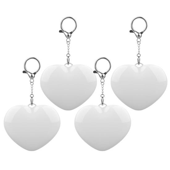 Sensorleuchte Wiederaufladbare Mini-Taschenlampe Geldbörsen-Schlüsselanhänger mit Touch und Automatischem Lichtsensor Kompakte Herzförmige Geldbörse von Joom DACH