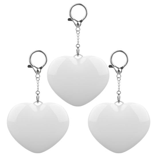 Sensorleuchte Wiederaufladbare Mini-Taschenlampe Geldbörsen-Schlüsselanhänger mit Touch und Automatischem Lichtsensor Kompakte Herzförmige Geldbörsenleuchte für Damen von Joom DACH