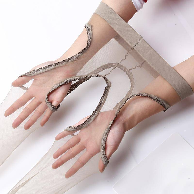 Sexy Neue 5D Atmungsaktive Strumpfhosen Offene Transparente Ouvert Frauen Strumpfhosen Ultra-dünne Nylon Strumpfhosen Stretchy Strümpfe Weibliche Mädchen One Size graue von Joom DACH