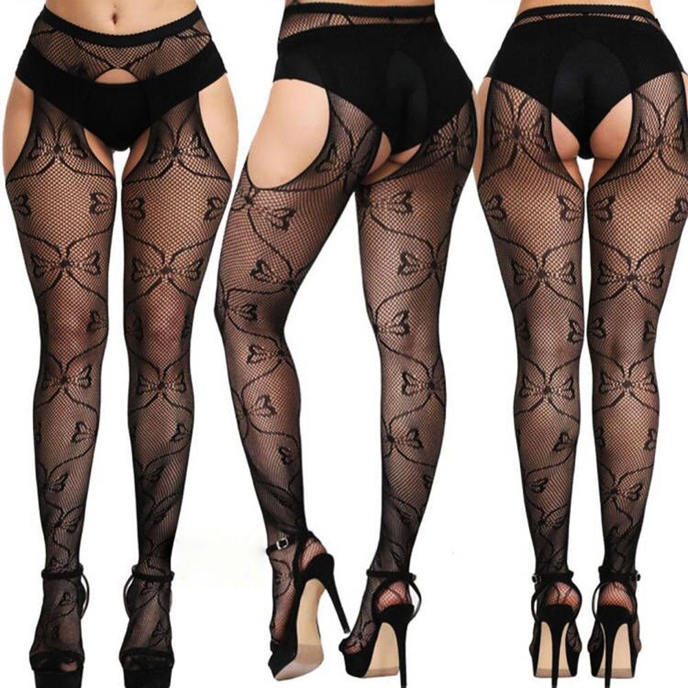 Sexy Strumpfhosen für Frauen mit Musterdruck, Netzstrümpfe, Nylon-Strumpfhosen mit Ausschnitt, Push-Up, schlanke Netzstrümpfe, Y2k-Party-Strumpfhosen One Size Sexy Strumpfhosen für Frauen mit Musterdruck, Netzstrümpfe, Nylon-Strumpfhosen mit Ausschnitt, Push-Up, schlanke Netzstrümpfe, Y2k-Party-Strumpfhosen One Size von Joom DACH