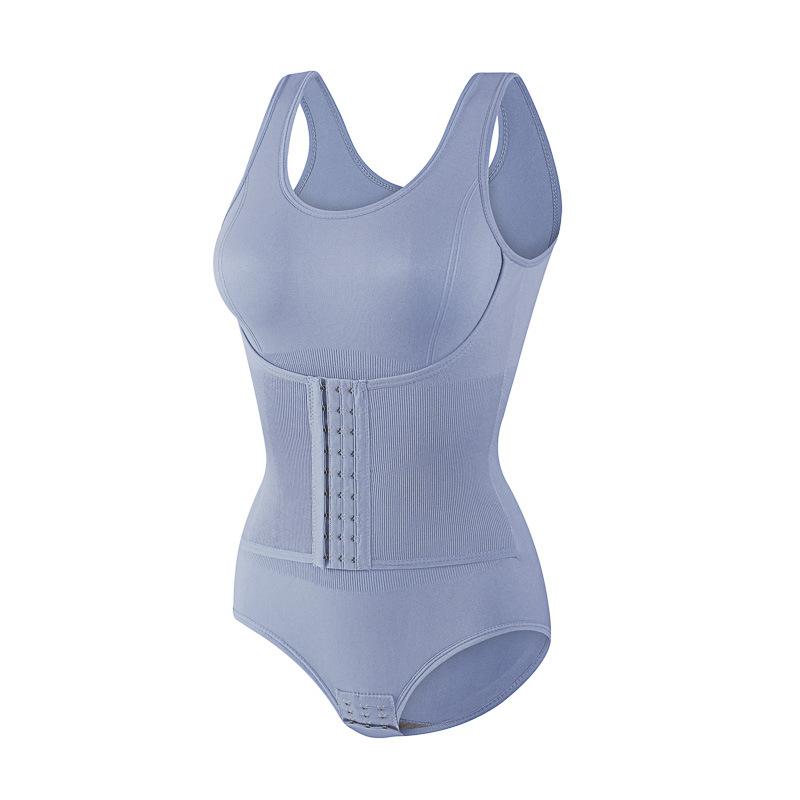 Shapewear Damen Body Tight Hip Lift und Rückenkorsett Unterwäsche Übergröße Korsett Taille Tuck In 3XL hellblaue von Joom DACH