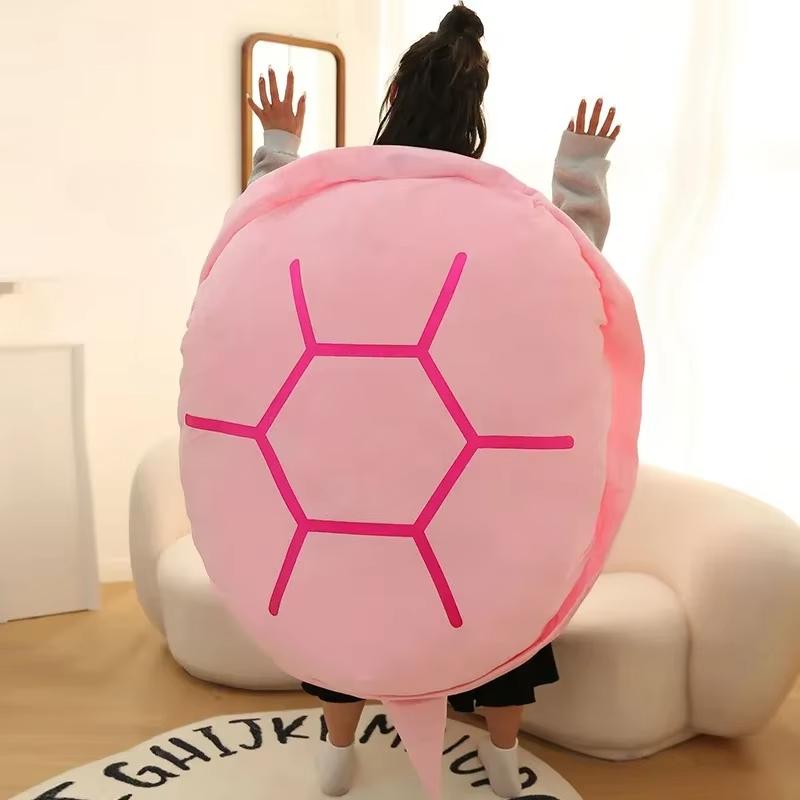 Shell Plüsch Lustige Schildkrötenpanzer Plüschtier Kinderschlafsack Gefülltes Weiches Schildkrötenkissen Kissen Kreatives Spielzeug Inte von Joom DACH