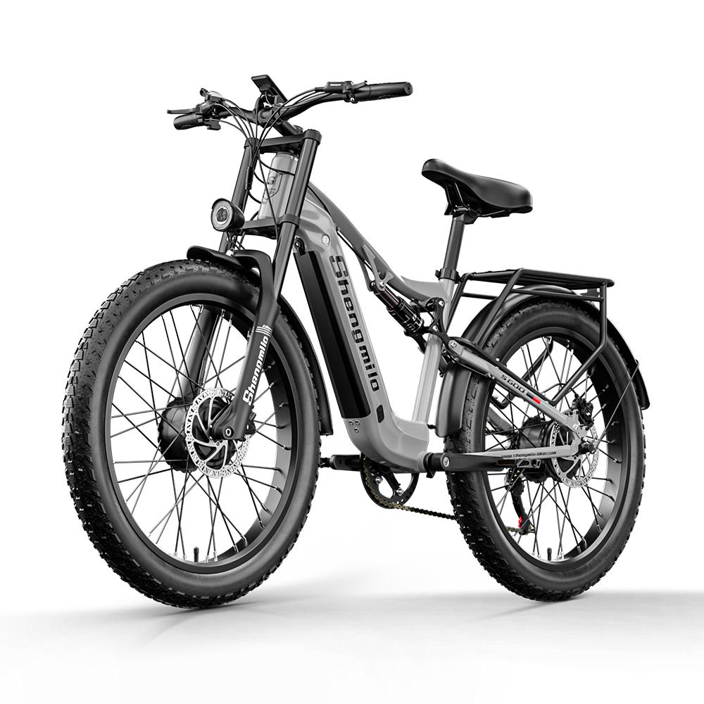 Shengmilo S600 All-Terrain Elektrofahrrad 2000W Doppelmotor 48V17.5AH 26 Zoll Offroad-Reifen Elektrofahrrad Für Erwachsene Mountain E-Bike von Joom DACH