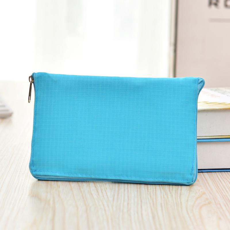 Shoppers wiederverwendbare große Kapazität übergroße Mode Frauen solide tragbare Lebensmittel Oxford Tuch 1PC Handtasche 43 * 63cm Einkaufstasche Beliebtheit 1 himmelblaue von Joom DACH