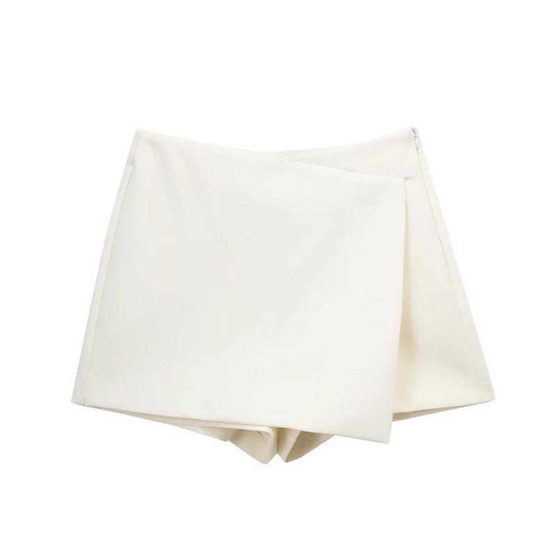 Shorts Röcke Frauen Sommer Asymmetrische Vintage Hohe Taille Seitlichem Reißverschluss Weibliche Miniröcke Lässige A-linie Shorts Mit Breitem Bein S weiß Shorts Röcke Frauen Sommer Asymmetrische Vintage Hohe Taille Seitlichem Reißverschluss Weibliche Miniröcke Lässige A-linie Shorts Mit Breitem Bein S weiß von Joom DACH