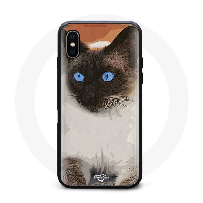 Siamesische Katze Iphone XS Max Hülle von Joom DACH