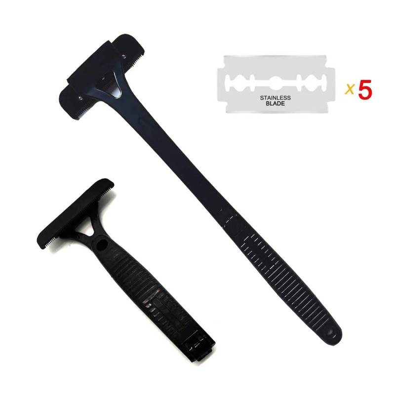 Sicherheit Männer Lange Griff Folding Rasiermesser Körper Rasierer Zurück Haar Trimmer Körper Bein Zurück Rasierer rasierer Epilierer Haar Entfernung werkzeug schwarz Sicherheit Männer Lange Griff Folding Rasiermesser Körper Rasierer Zurück Haar Trimmer Körper Bein Zurück Rasierer rasierer Epilierer Haar Entfernung werkzeug schwarz von Joom DACH