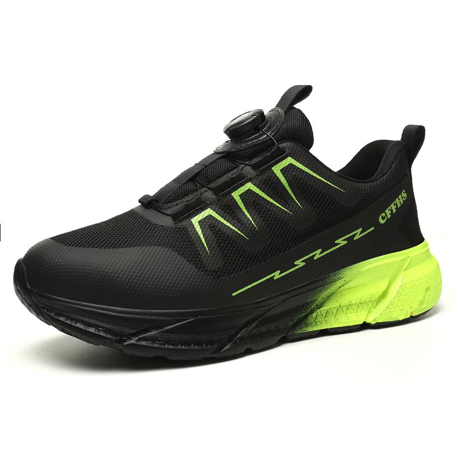 Sicherheitsschuhe für Damen, Stahlkappe, Sneaker, Sport, Arbeitssicherheitsstiefel, pannensicher, unzerstörbar, Stiefeletten 38 grün Sicherheitsschuhe für Damen, Stahlkappe, Sneaker, Sport, Arbeitssicherheitsstiefel, pannensicher, unzerstörbar, Stiefeletten 38 grün von Joom DACH