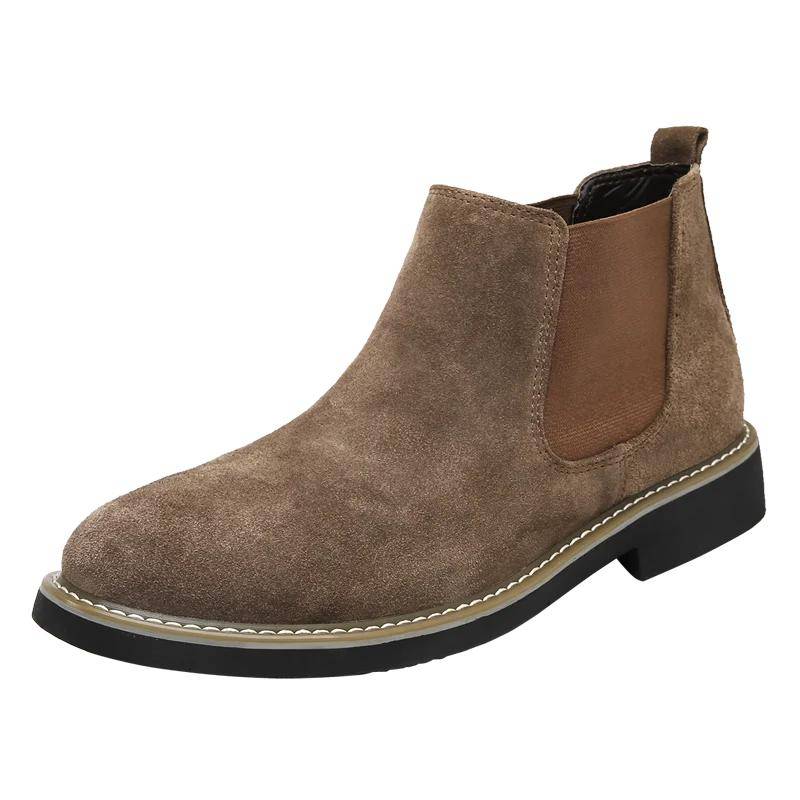 Sicherheitsstiefel Herren Freizeitsneaker Herren Rockstiefel Arbeitssicherheitsschuhe Brauner Stiefel Luxusschuhe Hohe Qualität Herrenschuh Stiefeletten Mann 48 von Joom DACH