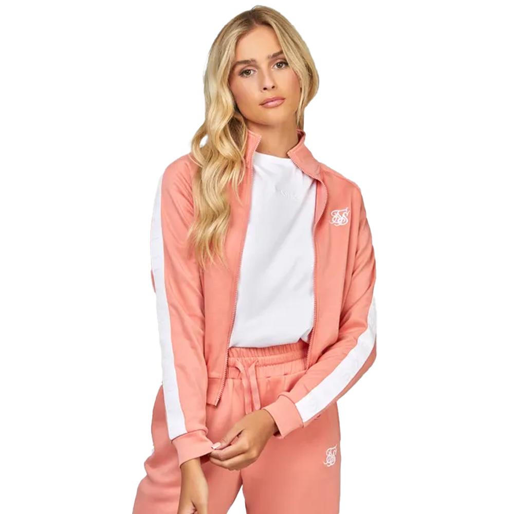 SikSilk Damen/Damen Tapered Trainingsjacke 6 UK korallenrot SikSilk Damen/Damen Tapered Trainingsjacke 6 UK korallenrot von Joom DACH