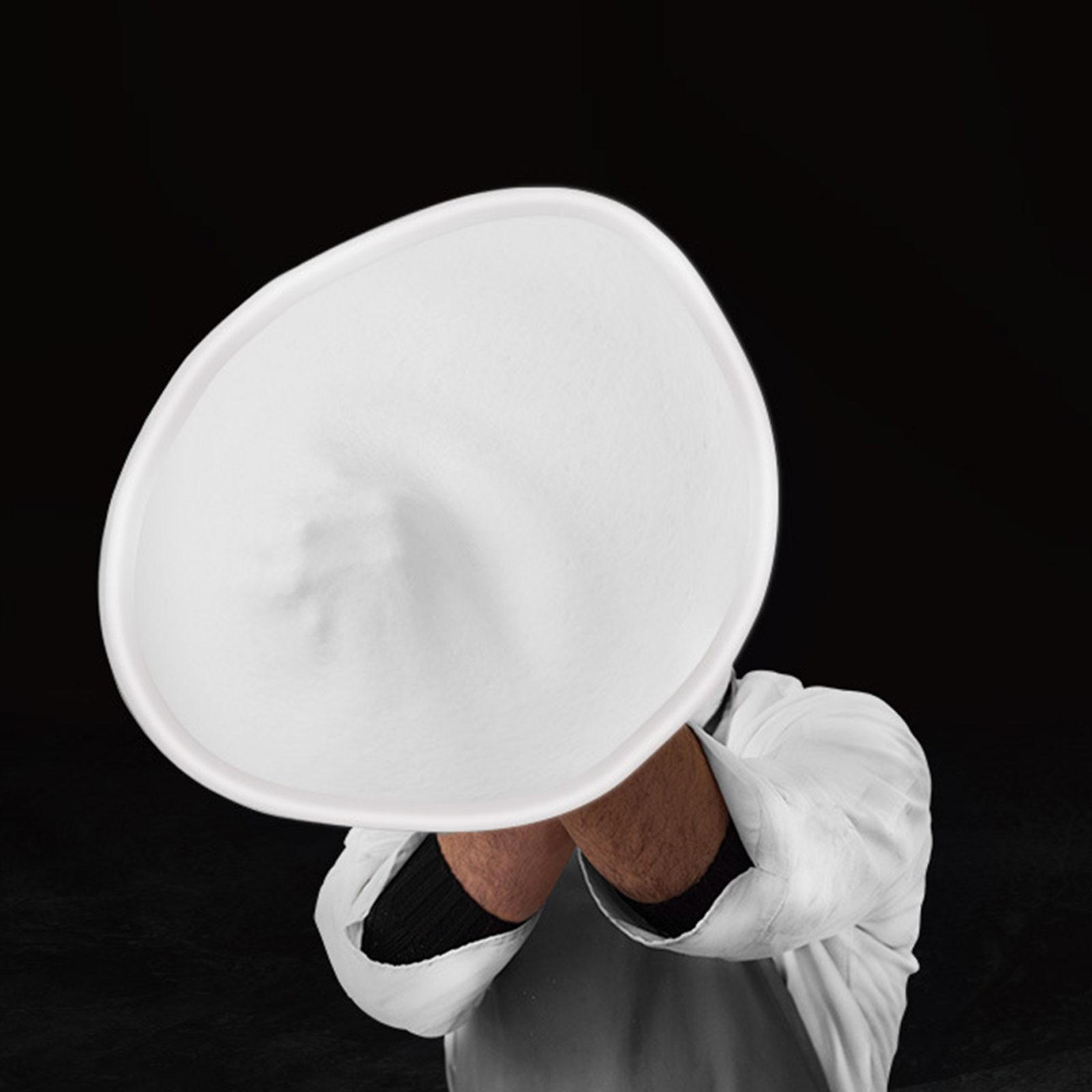 Silikon Pizza Teig Werf Backmatte 13 Zoll Robust Tragbar Pfanne Fliegender Pfannkuchen weiß von Joom DACH