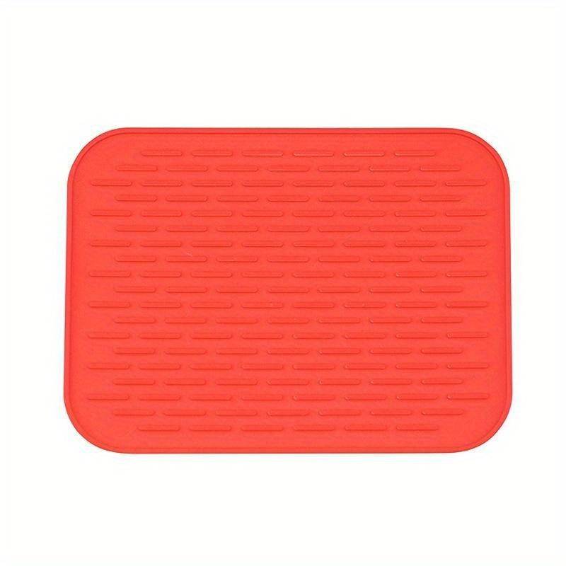 Silikon Anti-Hot Isolierung Pad Platz Non-Slip Coaster Geschirr Drain Topf Matte Topf Gericht Tischset 1pc rot von Joom DACH