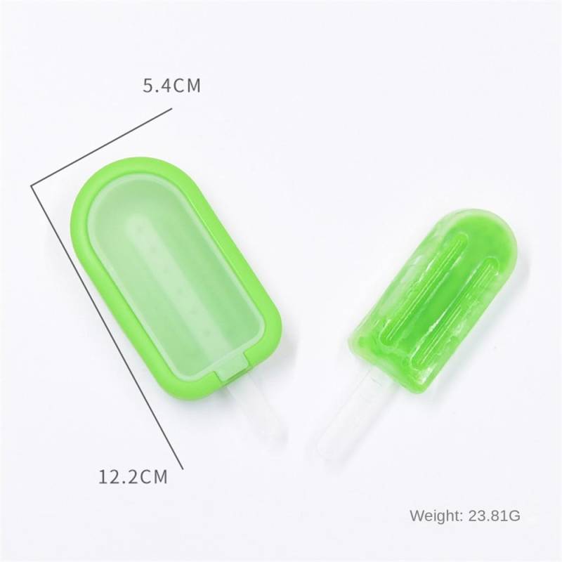 Silikon-Eiscreme-Form mit Deckel, selbstgemachte Eis am Stiel, DIY-Eismaschine, Dessert-Kuchenform, Sommerparty-Zubehör, Küchenwerkzeuge 1PCS von Joom DACH